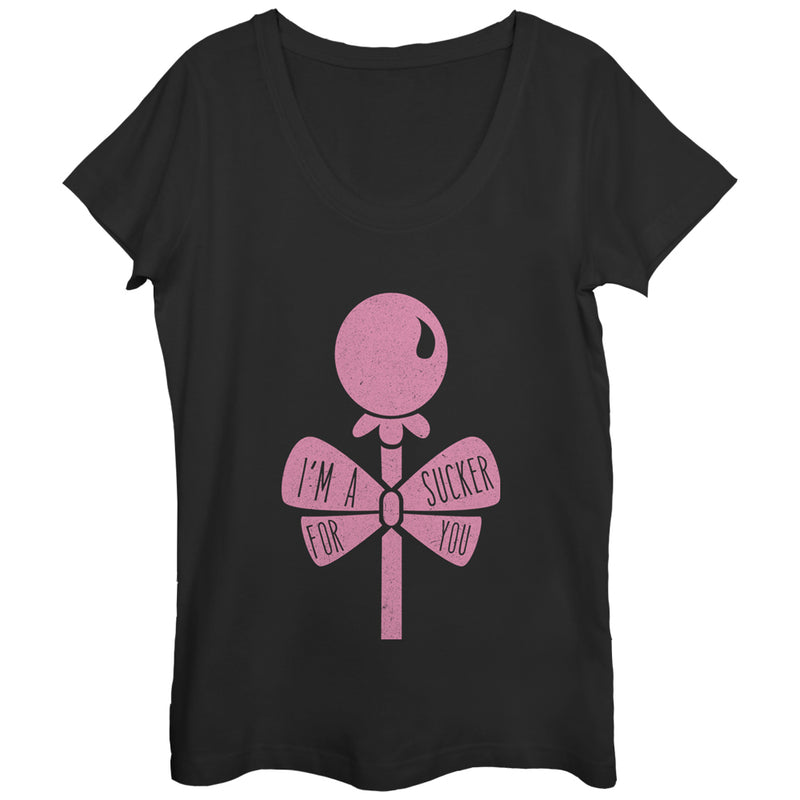 Women's Lost Gods Valentine Sucker for You Scoop Neck