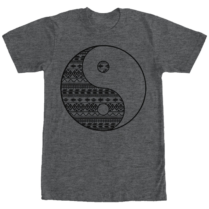Men's Lost Gods Tribal Yin Yang Print T-Shirt