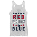 Women's Lost Gods Fourth of July  and Blue Racerback Tank Top