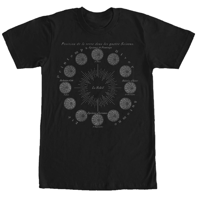 Men's Lost Gods French Four Seasons Cycle T-Shirt