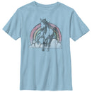 Boy's Lost Gods Rainbow Horse T-Shirt