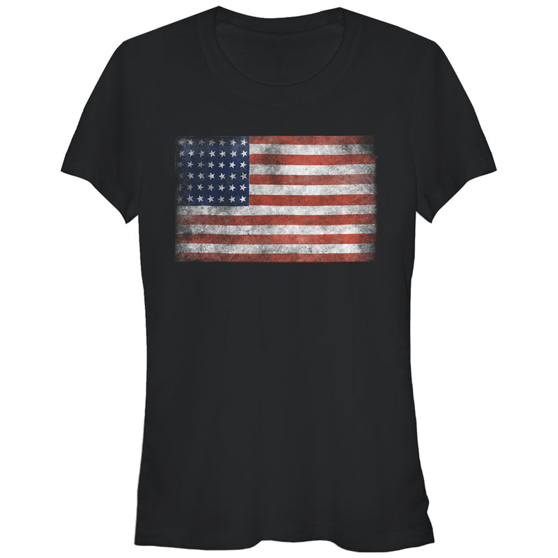 Junior's Lost Gods USA Flag T-Shirt