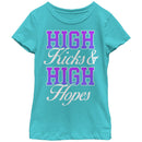 Girl's CHIN UP High Kicks T-Shirt