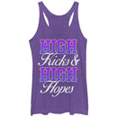 Women's CHIN UP High Kicks Racerback Tank Top