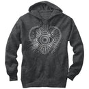 Men's Lost Gods Heart Eye Pull Over Hoodie