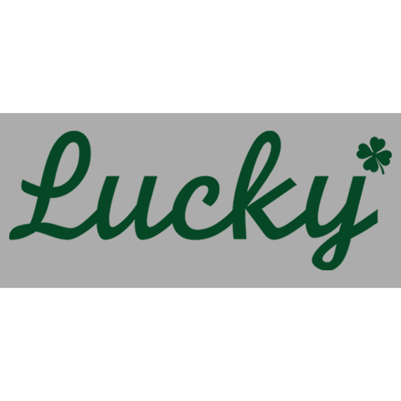 Men's Lost Gods St. Patrick's Day Lucky Cursive T-Shirt