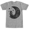 Men's Lost Gods The Cat in the Moon Lace Print T-Shirt