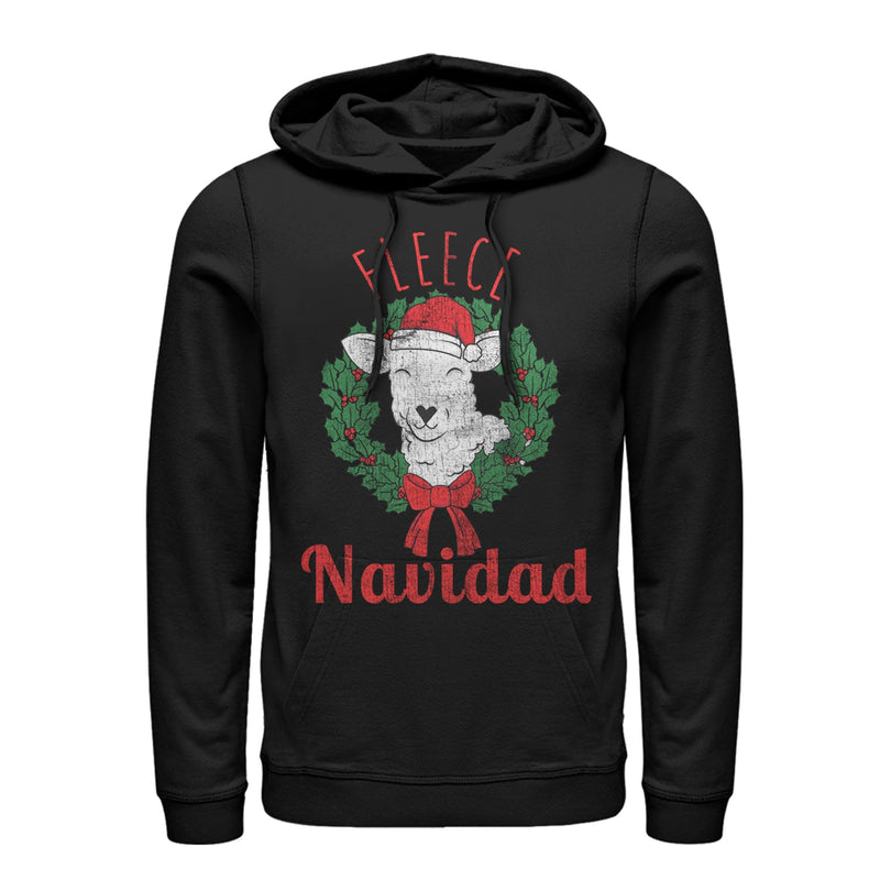 Women's CHIN UP Christmas Fleece Navidad Pull Over Hoodie