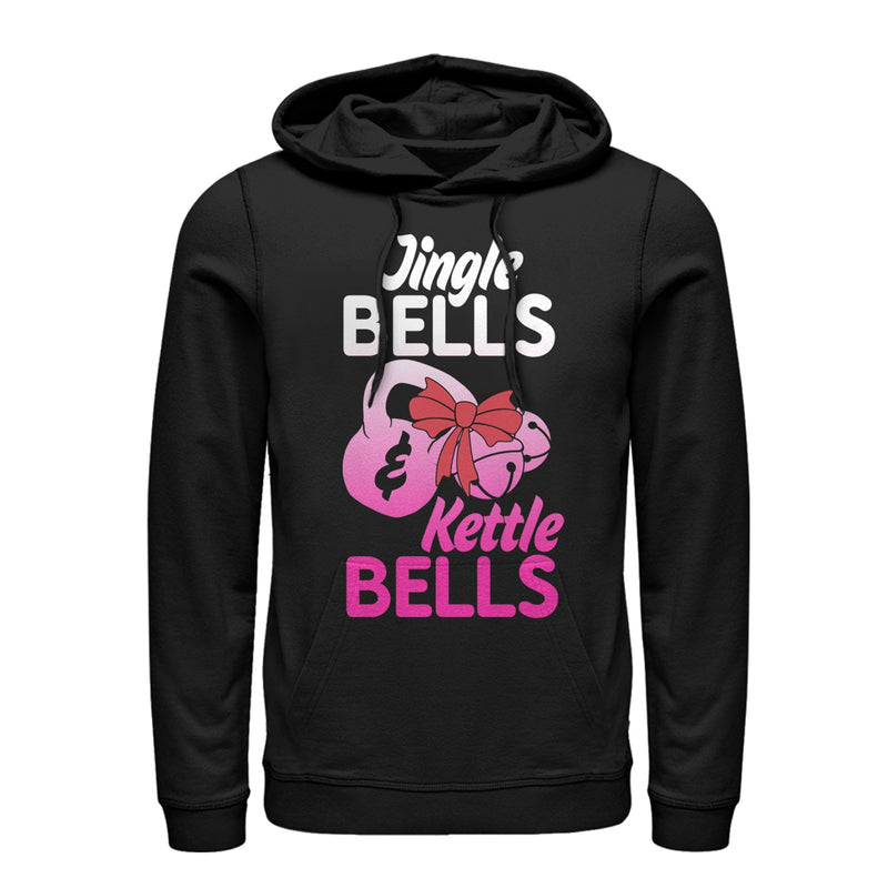 Women's CHIN UP Christmas Jingle and Kettle Bells Pull Over Hoodie