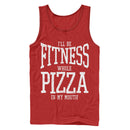 Men's CHIN UP Fitness Whole Pizza Tank Top