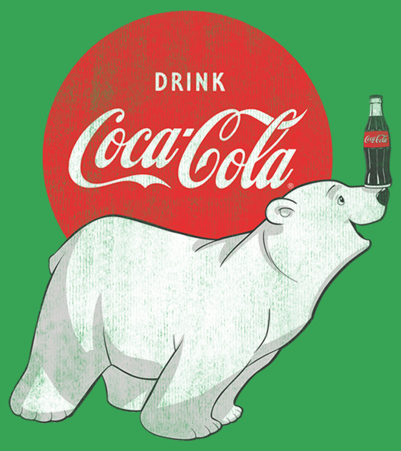 Junior's Coca Cola Polar Bear T-Shirt