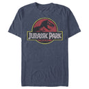 Men's Jurassic Park Distressed T-Rex Logo T-Shirt