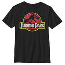 Boy's Jurassic Park T Rex Logo T-Shirt