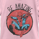 Girl's Marvel Spider-Man Be Amazing T-Shirt