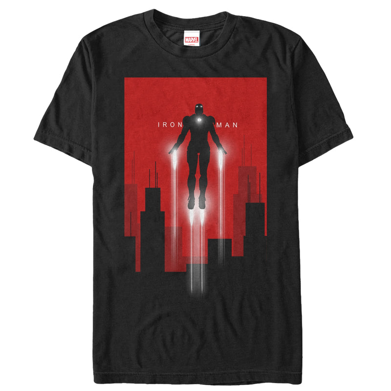 Men's Marvel Iron Man in Flight T-Shirt