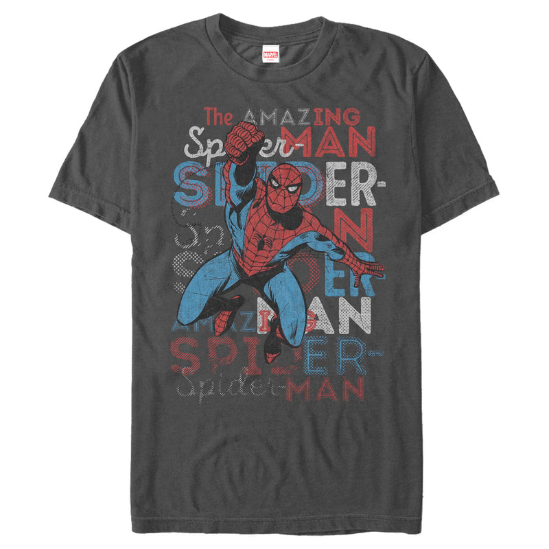 Men's Marvel Spider-Man Amazing Action T-Shirt