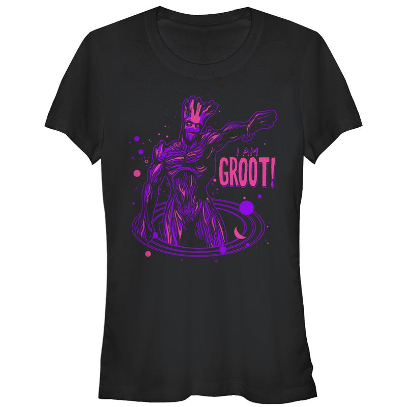 Junior's Marvel Guardians of the Galaxy I am Groot T-Shirt