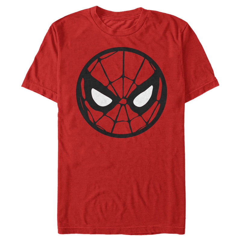 Men's Marvel Spider-Man Face Icon T-Shirt