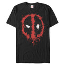 Men's Marvel Deadpool Splatter Icon T-Shirt