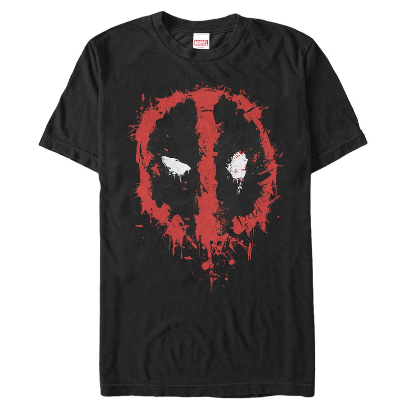 Men's Marvel Deadpool Splatter Icon T-Shirt