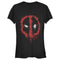 Junior's Marvel Deadpool Splatter Icon T-Shirt