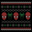 Men's Marvel Spider-Man Ugly Sweater Pattern T-Shirt