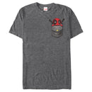 Men's Marvel Deadpool Front Pocket T-Shirt