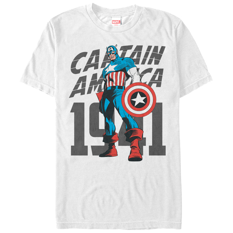 Men's Marvel Captain America History T-Shirt