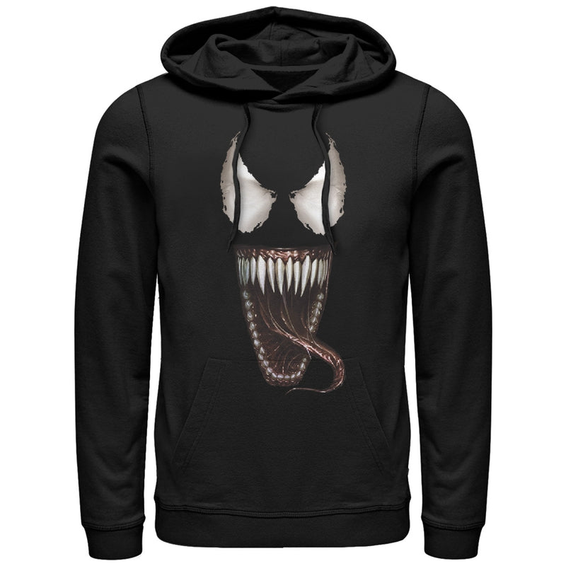 Men's Marvel Venom Tongue Pull Over Hoodie