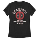 Women's Marvel Deadpool Distressed Team Stars T-Shirt