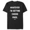 Men's Mean Girls Whatever I’m Getting Cheese Fries Quote T-Shirt