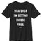 Boy's Mean Girls Whatever I’m Getting Cheese Fries Quote T-Shirt