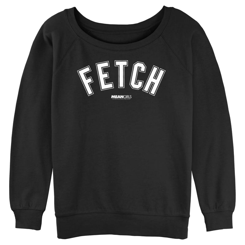 Junior's Mean Girls Collegiate Fetch Sweatshirt