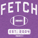 Girl's Mean Girls Distressed Fetch Football Est. 2004 T-Shirt