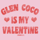 Girl's Mean Girls Distressed Glen Coco Is My Valentine T-Shirt