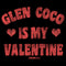 Men's Mean Girls Distressed Glen Coco Is My Valentine T-Shirt