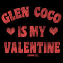 Men's Mean Girls Distressed Glen Coco Is My Valentine Sweatshirt