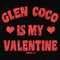 Junior's Mean Girls Distressed Glen Coco Is My Valentine Sweatshirt