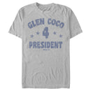 Men's Mean Girls Distressed Glen Coco 4 President T-Shirt