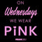Women's Mean Girls On Wednesdays We Wear Pink Official Logo T-Shirt