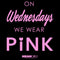 Junior's Mean Girls On Wednesdays We Wear Pink Official Logo Sweatshirt