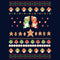 Men's Nintendo Ugly Christmas Sweater Print Brothers Pull Over Hoodie