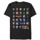 Men's Nintendo Pixelated Legend of Zelda Enemies T-Shirt
