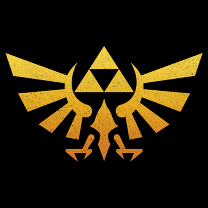 Girl's Nintendo Legend of Zelda Triforce Logo T-Shirt