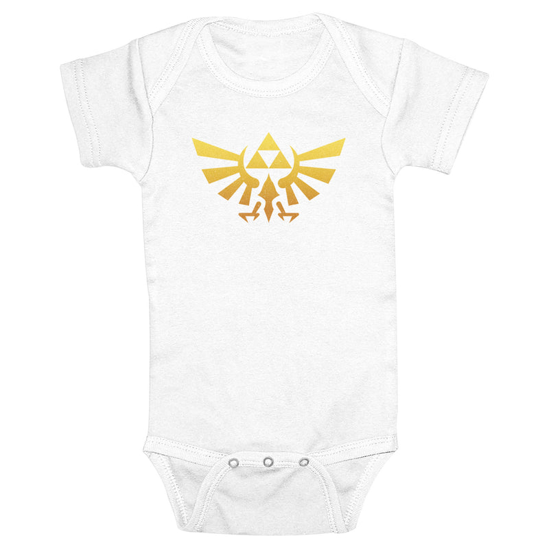 Infant's Nintendo Gradient Triforce Icon Onesie