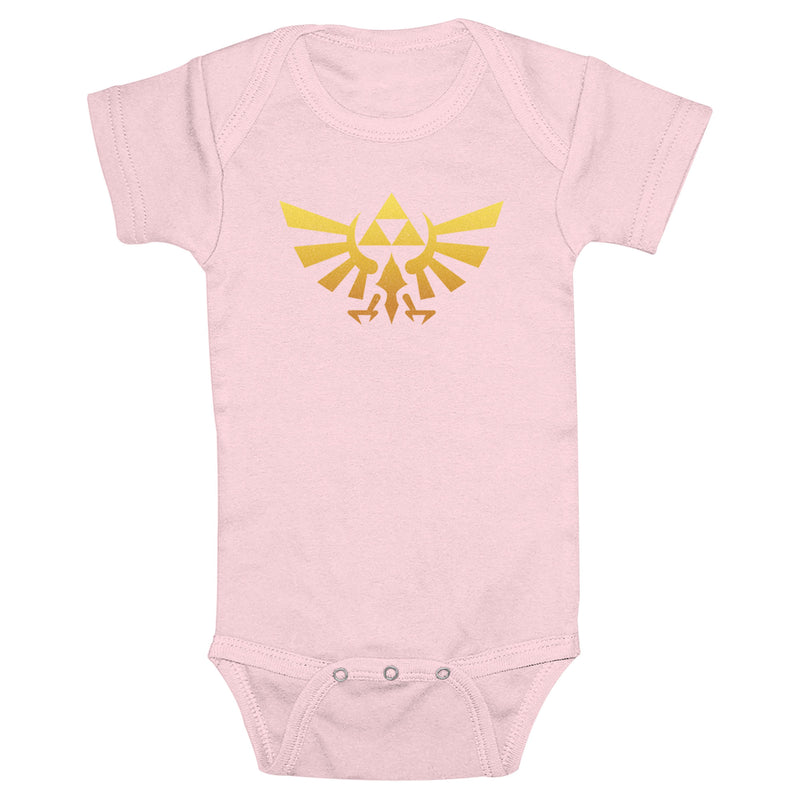 Infant's Nintendo Gradient Triforce Icon Onesie