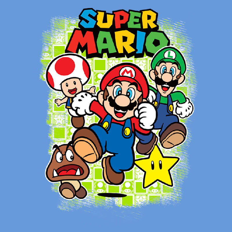 Boy's Nintendo Super Mario Classic Poster Performance Tee