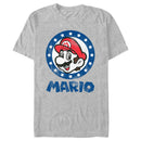 Men's Nintendo Distressed Americana Mario T-Shirt