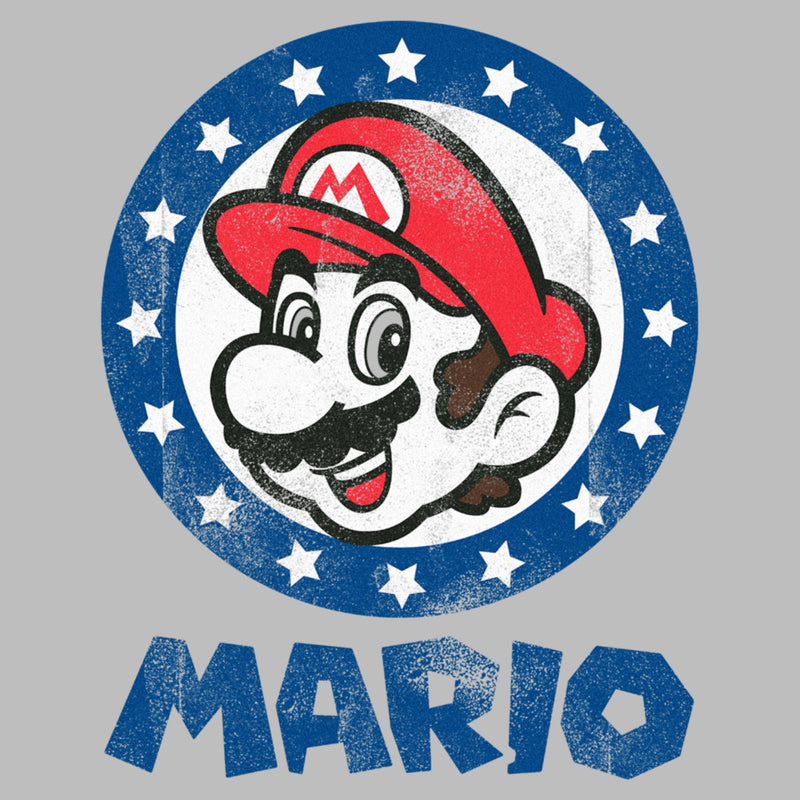 Men's Nintendo Distressed Americana Mario T-Shirt