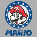 Boy's Nintendo Distressed Americana Mario T-Shirt
